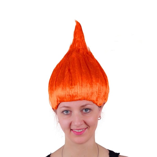 Elf Pixie Wig Cartoon Cosplay ORANGE orange