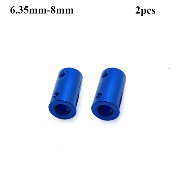 2st styv axelkoppling 3D-skrivare delar 6,35MM-8MM 6.35MM-8MM