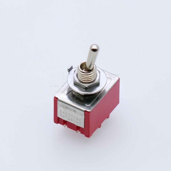 4st Miniatyrvippströmbrytare Vippströmbrytare 1st 1pc