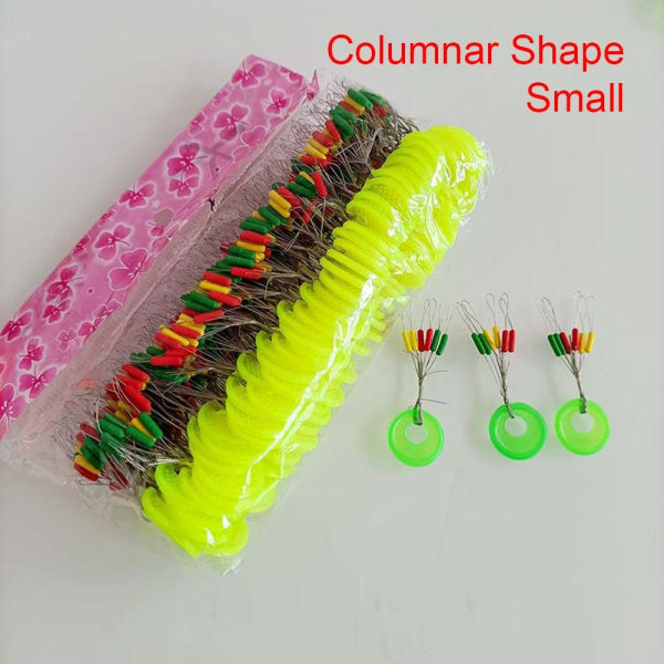 600st 100 grupper Fiskebobberpropp gummiböna SmallColumnar Shape