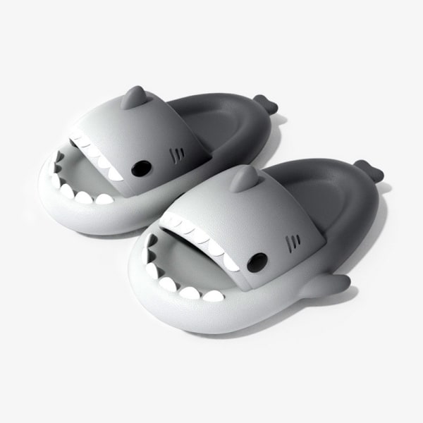 Nya Lovely Shark Tofflor För Kvinnor Män Mode Tofflor 42-43