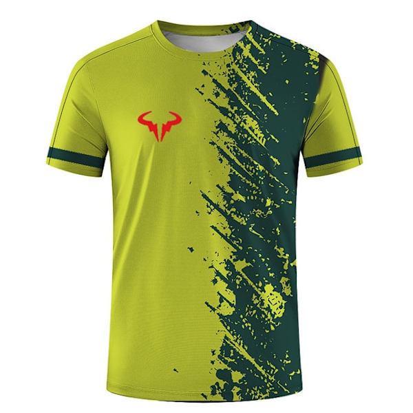 Sommar T-shirt badminton tennis serie kortärmad T-shirt style 1 XS