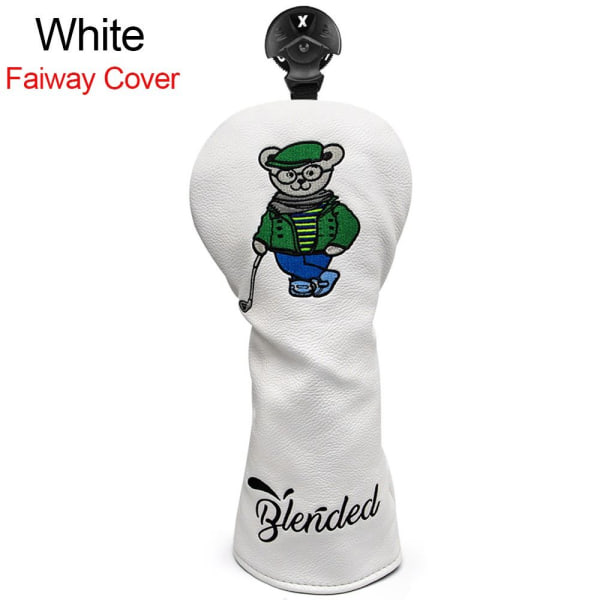 Golf Club Head Covers Golf Wood Cover VIT FAIWAY COVER FAIWAY White Faiway Cover-Faiway Cover