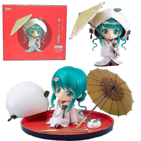 Hatsune Miku tecknad flickdocka Pvc-modell