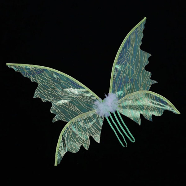 Glittrande fjärilsvingar Asymmetriska Elf Fairy Wings