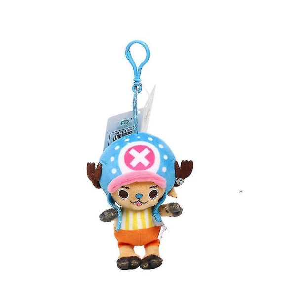 One Piece Chopper plysch hänge nyckelring nyckelring