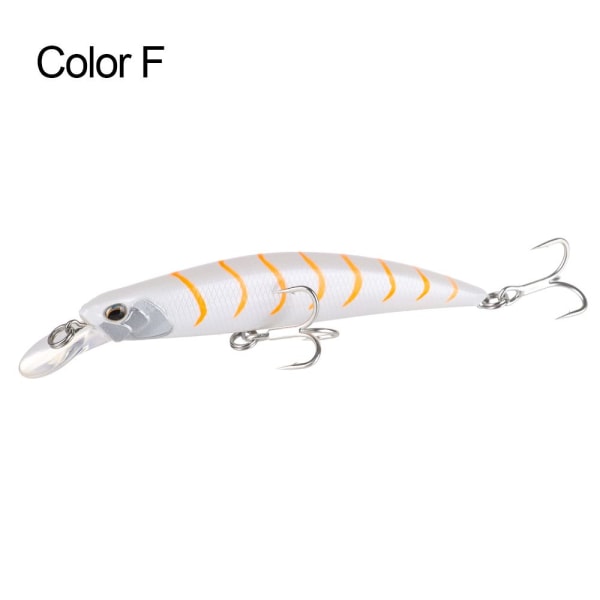 Sjunkande Minnow Baits Fiskkrokar FÄRG F FÄRG F Color F