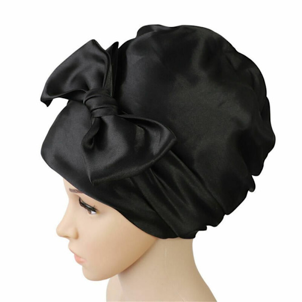 Silk Night Sleep Cap Duschlock Cap 1 1