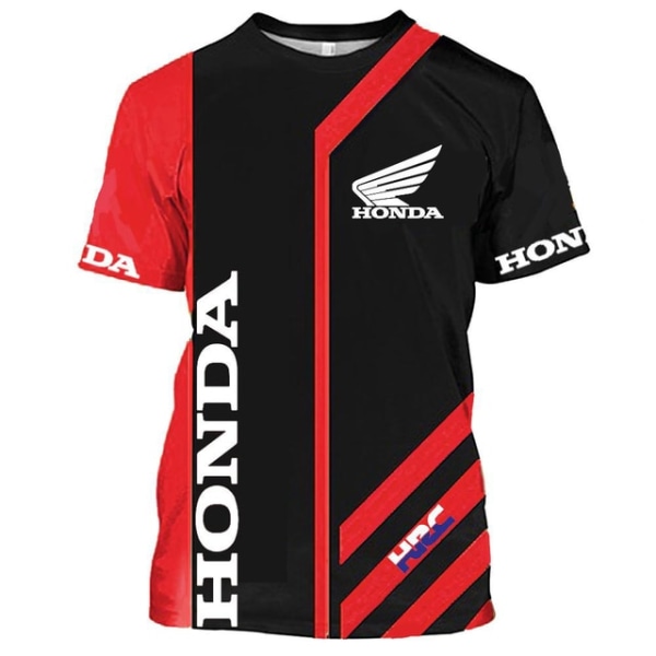 Honda T-shirt herr Motorcykel Racing kortärmad träningsoverall style 1 2XL