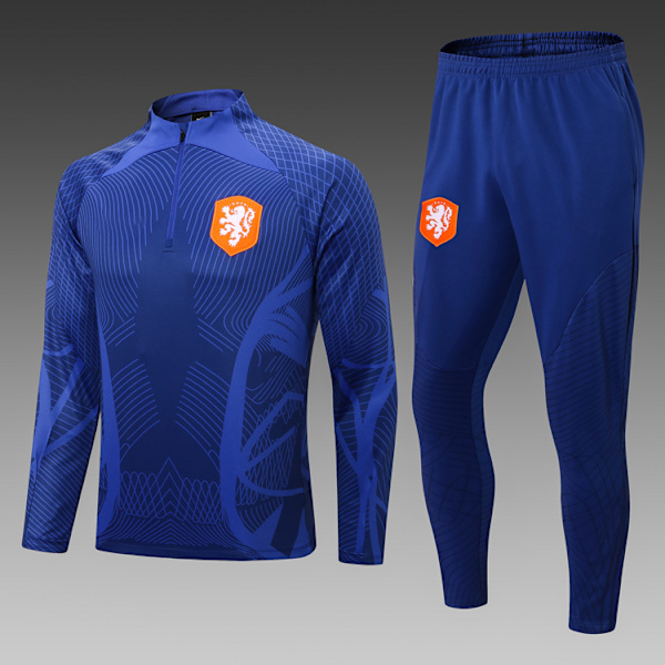 22-23 New Season Netherlands Långärmad tröja för vuxna/barn 16#