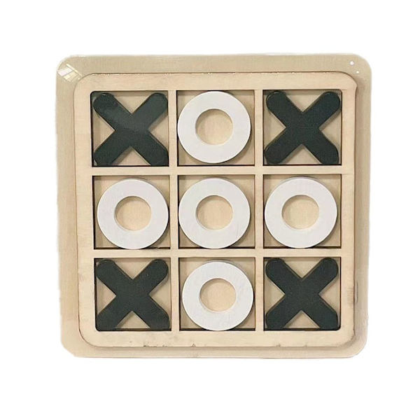 Tic Tac Toe brädspel 3 3 3