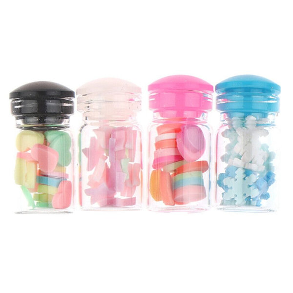 4st/ Set Dockhus Godisburk Dockhusdekor MULTICOLOR Multicolor