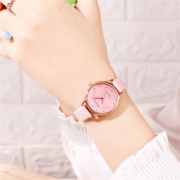 Naisten watch Quartz WristWatch PINK pink