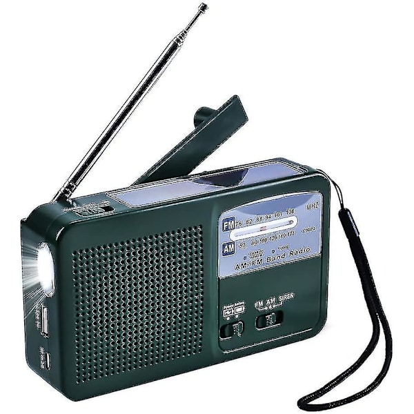 Bärbar nödradio Grön hög kvalitet