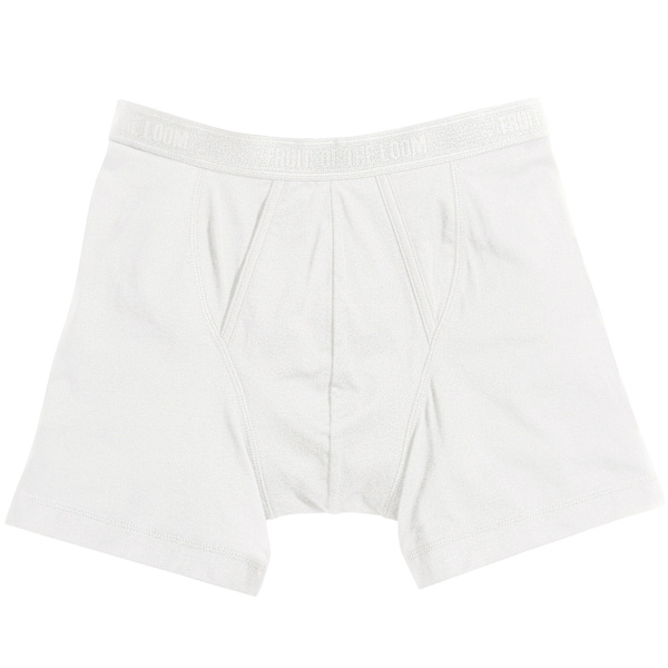 Fruit Of The Loom Klassiska boxershorts för män (paket med 2) Boxer White 2XL
