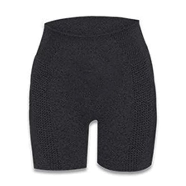 Ion Shaping Shorts Tummy Control Butt Lifting Shorts SVART Black S/M:40-65kg