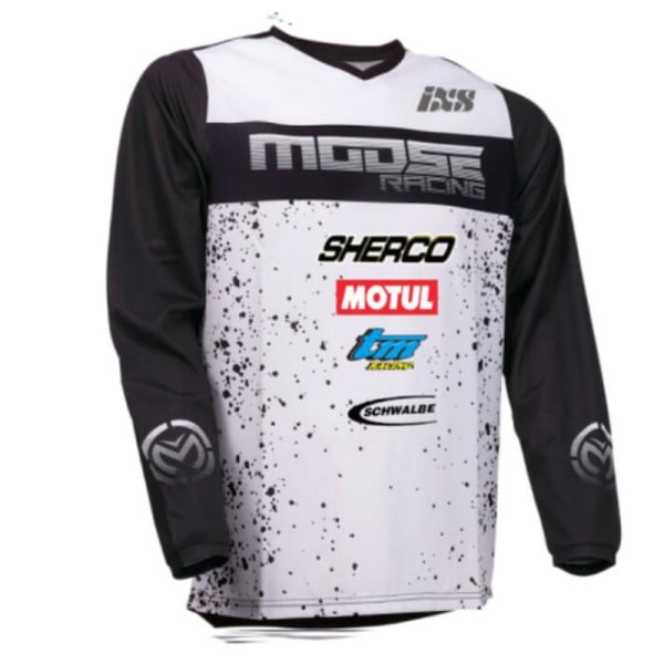 Motorcykel Racing Suit Mountain Bike Långärmad T-shirt style 4 XXXL