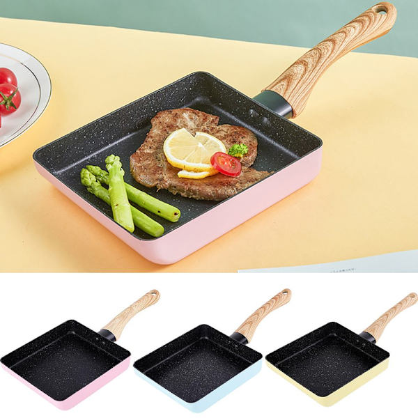 Tamagoyaki Stekpanna Omelett Pannor ROSA Pink