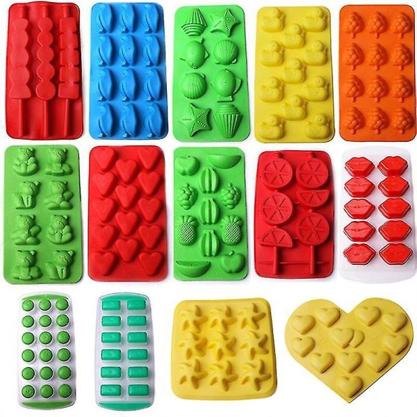 Ice Maker Mould DIY Creative Ice Cube Form Silikon Isbricka Frukt Ice Cube Maker Bar Kök Access
