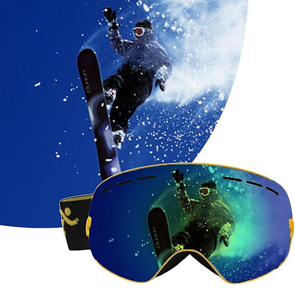 Copozz Skidglasögon Dubbla Layer Anti-Imma Vuxen Snowboard Skidglasögon