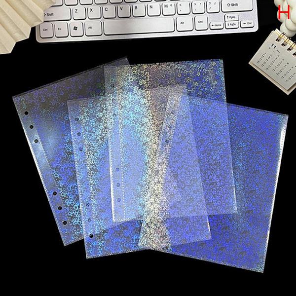 A5 Binder Sleeves 1P 2P 4P Transparent Fotoalbum Binder Refil H 350a