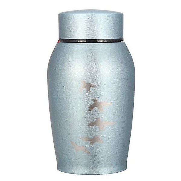 Rostfritt stål hund, katt, fågel, kremeringsurna för mus 250ML Bird [2000048917