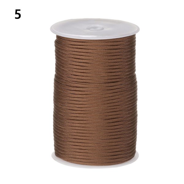 100 meter 9-Core Paracord Rope 550 Military Standard 5