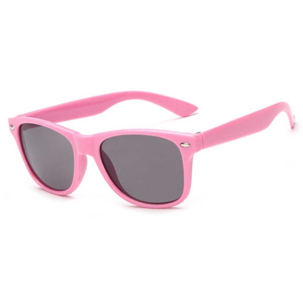 Små Solglasögon för Barn - Wayfarer Barnsolglasögon - Rosa rosa pink