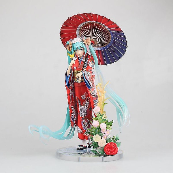 Hög kvalitet 23cm 3d Pvc Kimono Japan Anime Figur Gk Hatsunes Miku Figur För Barn Hatsunes Miku Figur