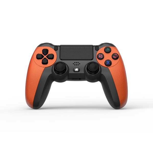 PS4 trådlös spelkontroll Bluetooth 2.1 Gamepad för PS4 PC-spelkonsol Orange