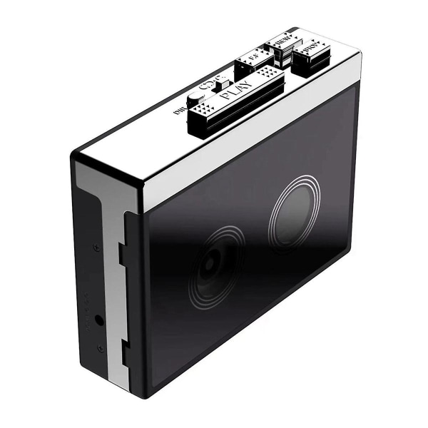 Bluetooth Bandspelare Stereo Två-kanals Automatisk Flip FM Radio Retro Klassisk Bandspelare Portable Walkman