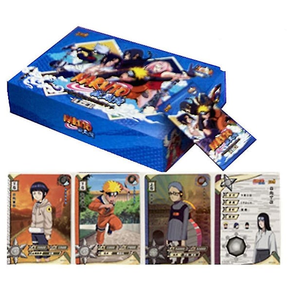 Nya Anime Naruto-kort Naruto Sasuke Hobby Collection Sällsynta spel Samlarkort Figur Kakashi Barnpresent Leksaker Tw