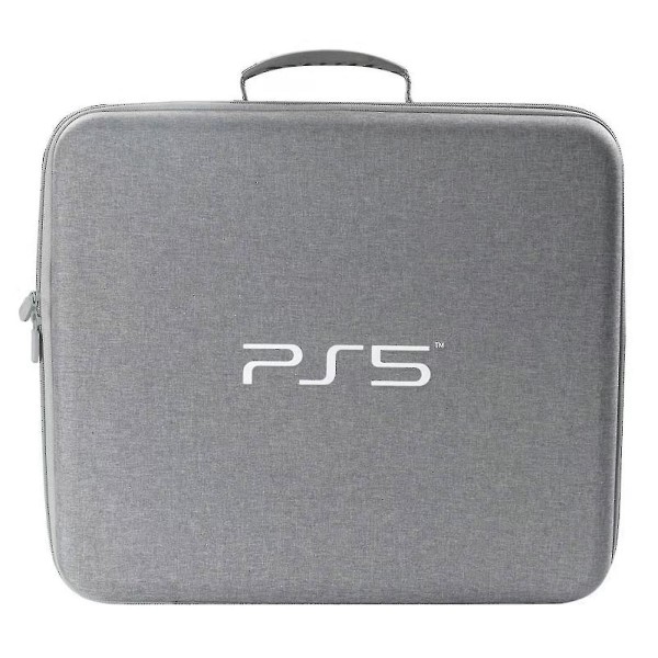 Snyggt 2023 hårt case kompatibelt med Ps5, skyddande resväska i full storlek passar Playstation 5-konsolen