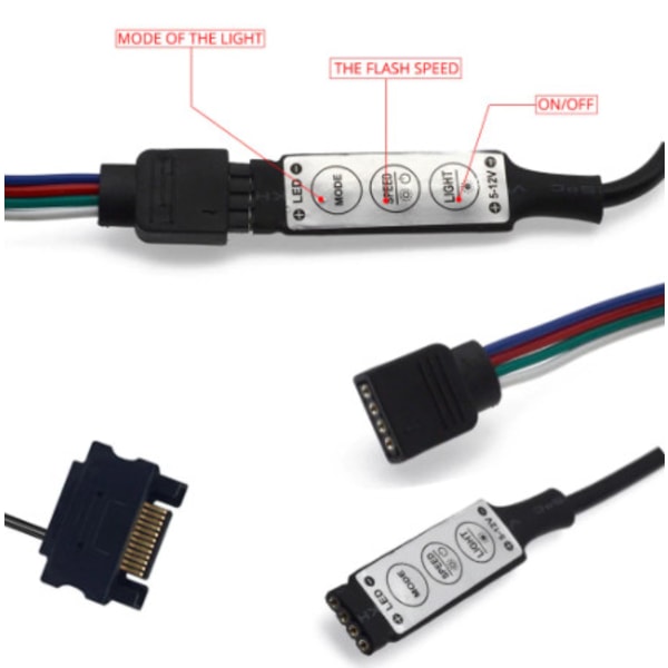 RGB Controller 12 V SATA