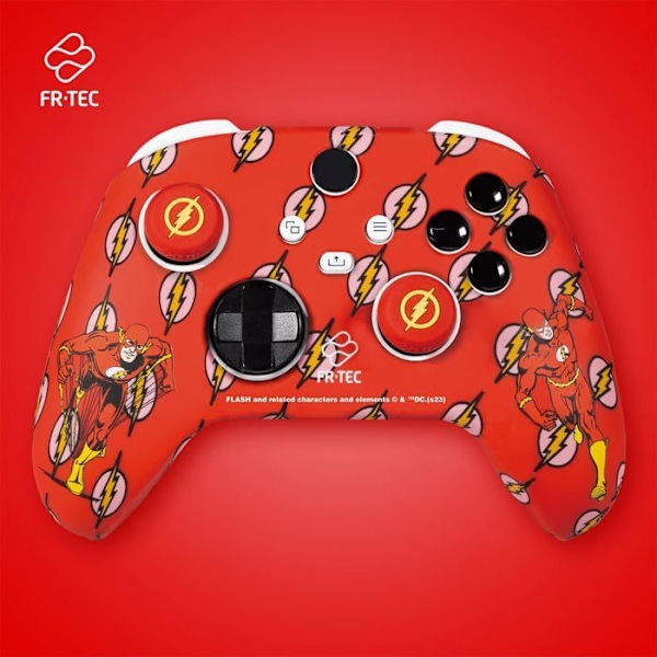 Fr-tec tillbehörspaket för videospel Xbox One-kontroll DC CUSTOMKIT FLASH Flerfärgad Flerfärgad