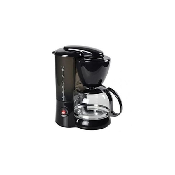 COMELEC CG-4004 filterkaffebryggare 1,2 L Svart - Programmerbar - Utbytbart filter - Avtagbar vattentank