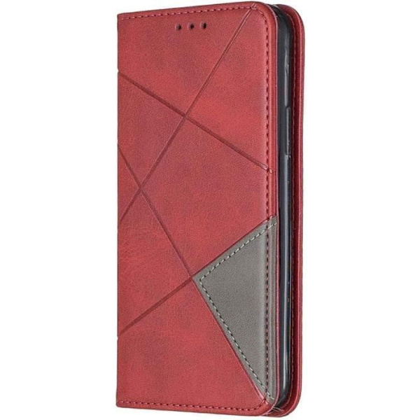 iPhone 11 Pro-fodral, enfärgad rombmönster Inbyggd magnetisk flip-design med stativfunktion Fodralskydd CuiD1653