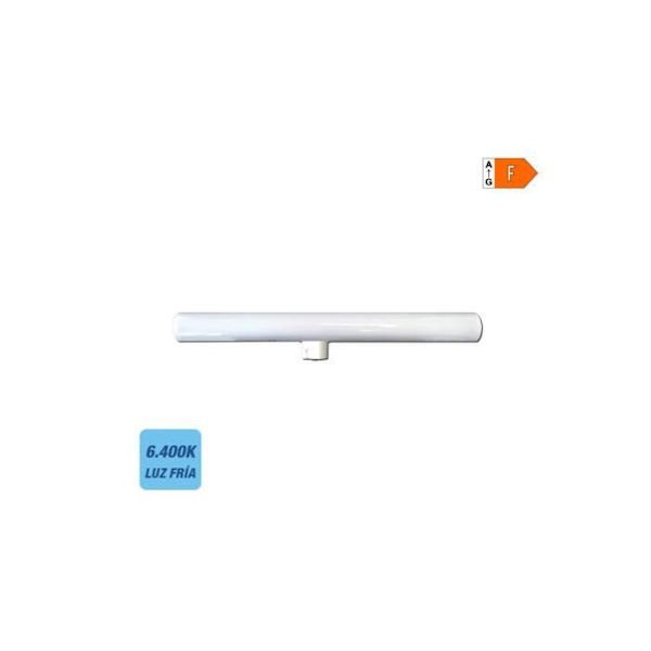 Linestra LED-lampa - GENERISK - 7W 500lm 6400K - Kallvit - Ø3x30cm - Klass F Vit kyla