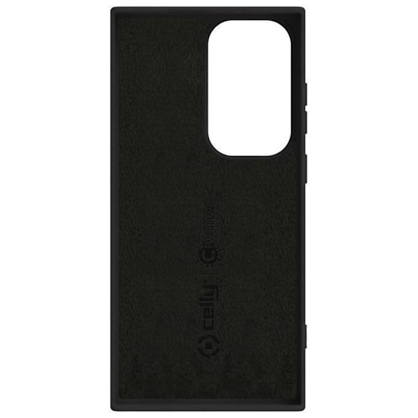 Coque - CELLY - CROMO - Mjuk - Svart - Telefon skydd 17,3 cm (6.8") Svart