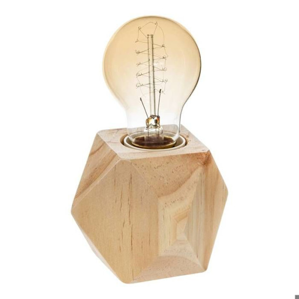 "Bahia" baslampa - trä H8 cm - Beige - Atmosphera inredningsarkitekt Beige