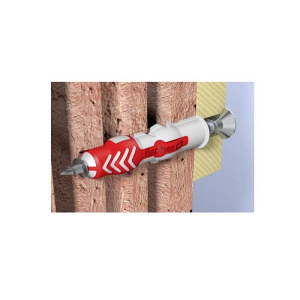 Bi-material pluggar DuoPower 8X40 kartong med 100 st - FISCHER - 555008 Grå