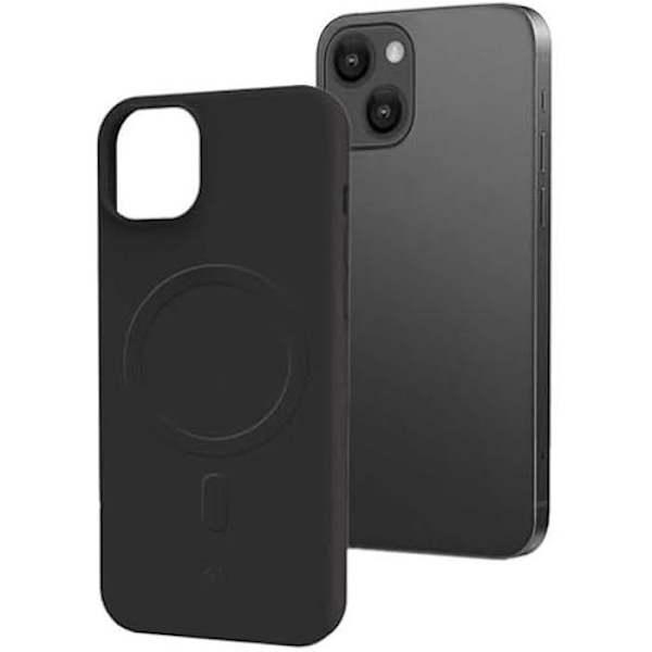 Hårdskal Celly CROMOMAG iPhone 15 Plus BK - Svart - Syntetisk - Flik Svart