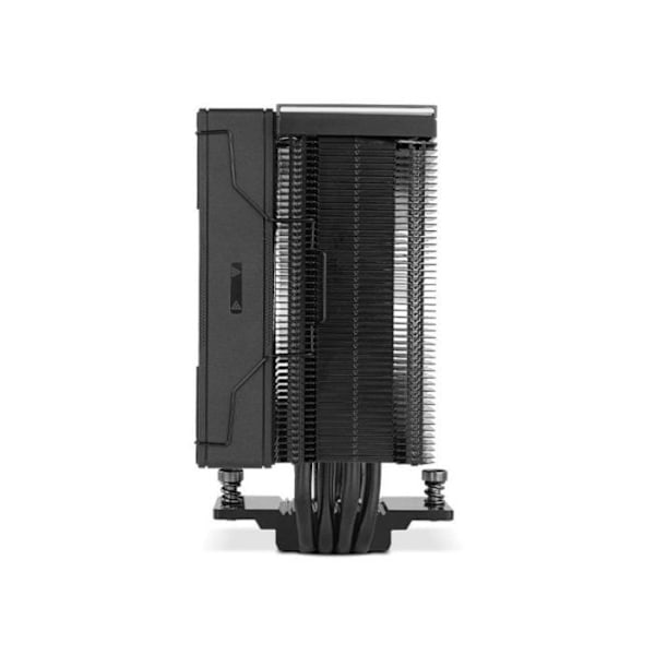NOX XTREME PRODUCTS HUMMER H-400 CPU-kylare FBD, kompatibel med Intel&AMD, PWM-fläkt 120mm, 4 kopparvärmerör, kylfläns