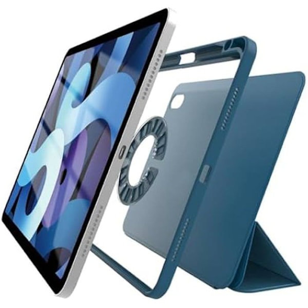 Bakcover - CELLY - iPad 10.9 Air 4/5 Gen - Färg Blå - Skärmstorlek 10 tum - Hållbart skydd Blå