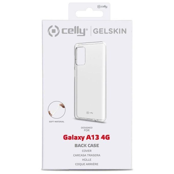 CELLY Celly Gelskin skyddsfodral för mobiltelefoner 16,8 cm (6,6") skal Translucent