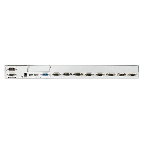 VGA, USB OCH PS/2 Combo KVM Switch, 8 portar