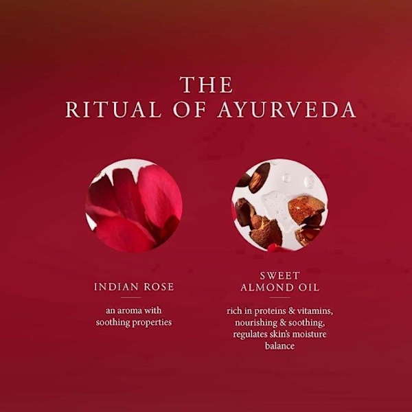 Presentask - RITUALS - Ayurveda Ritualet - Kroppskräm 100 ml - Ljus 140 gr - Skrubb 125 gr Röd