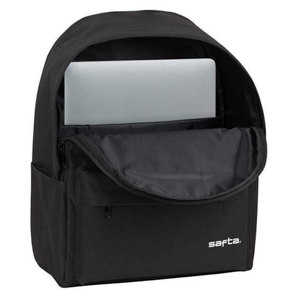 Skalväska för Laptop - Safta - Svart - Polyester - Med dragkedja - 16 L Svart
