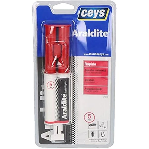 Lim - CEYS - Araldite 510205 - Omedelbar - Snabb - 24 ml - Förpackning med 2 stycken