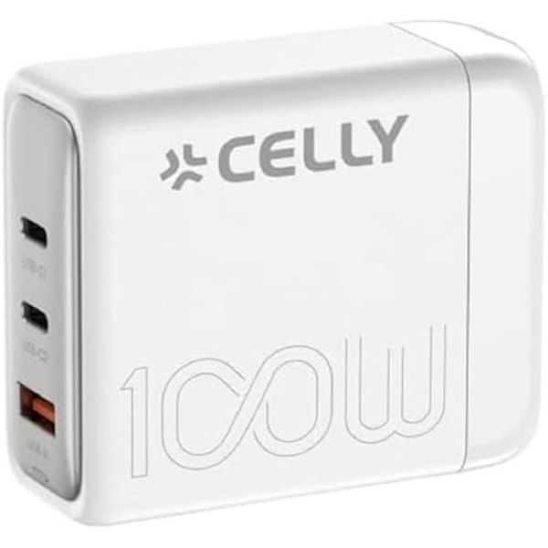 CELLY POWERST 2USBC 1USB 100WGAN WH Märke